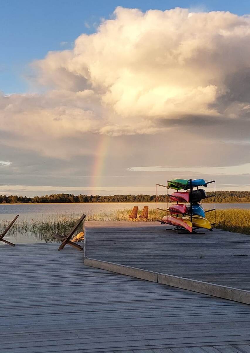 Или радость от того, как красиво вокруг