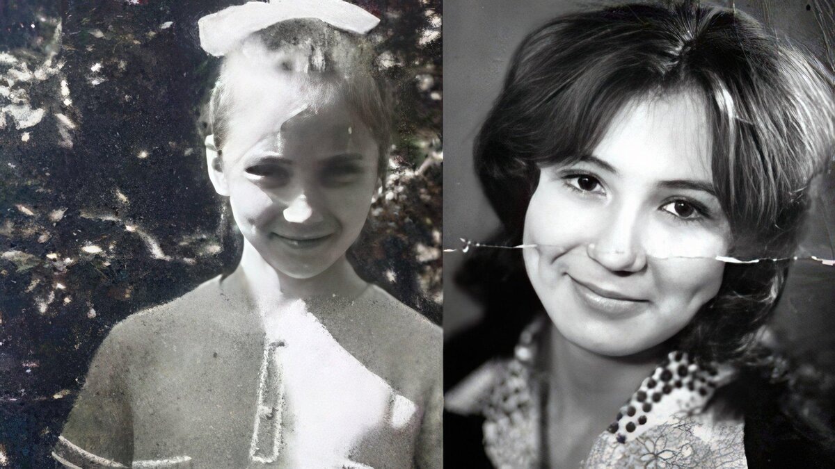 Маша Распутина в юности