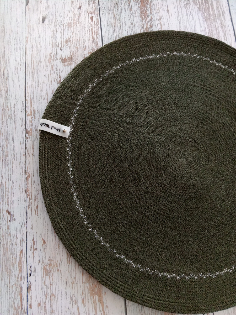 салфетка из веревки