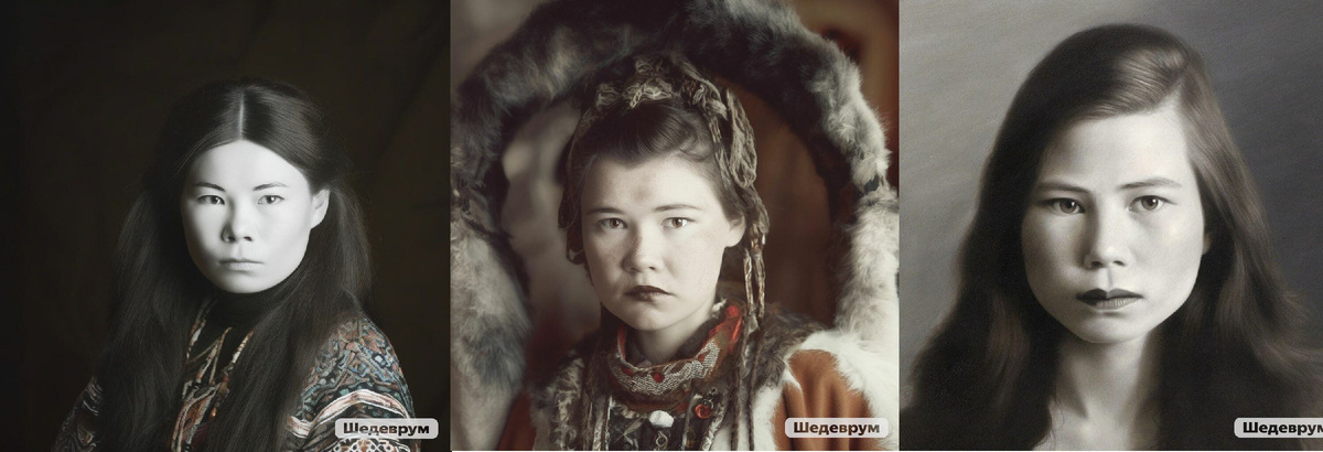 Получились девушки куда более миловидные