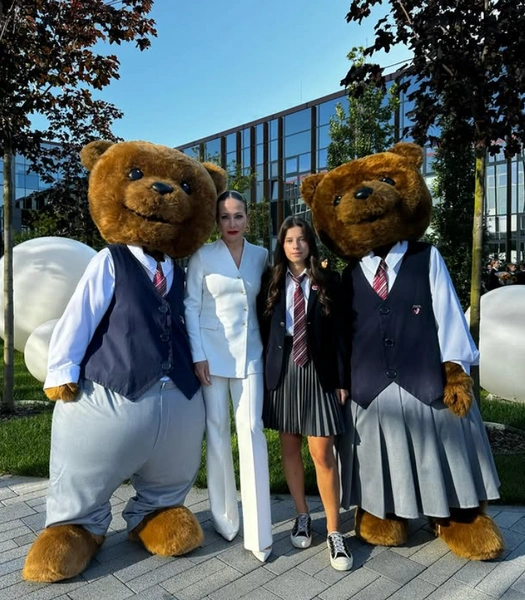 Барановская с дочерью