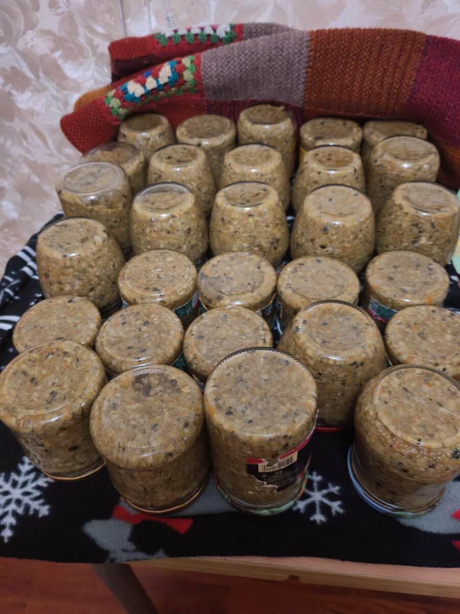 Икра грибная.