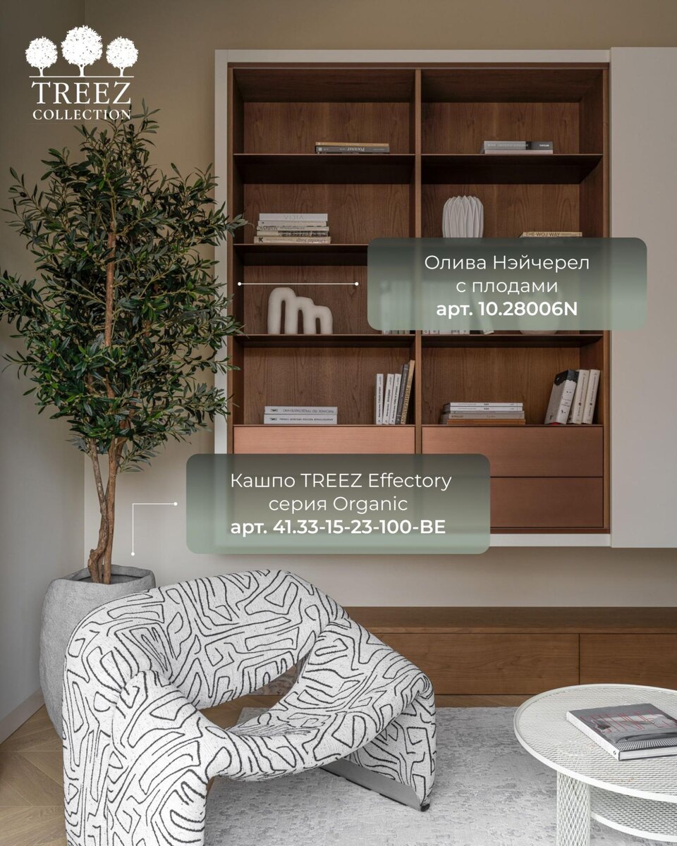 Кашпо и растения TREEZ Collection