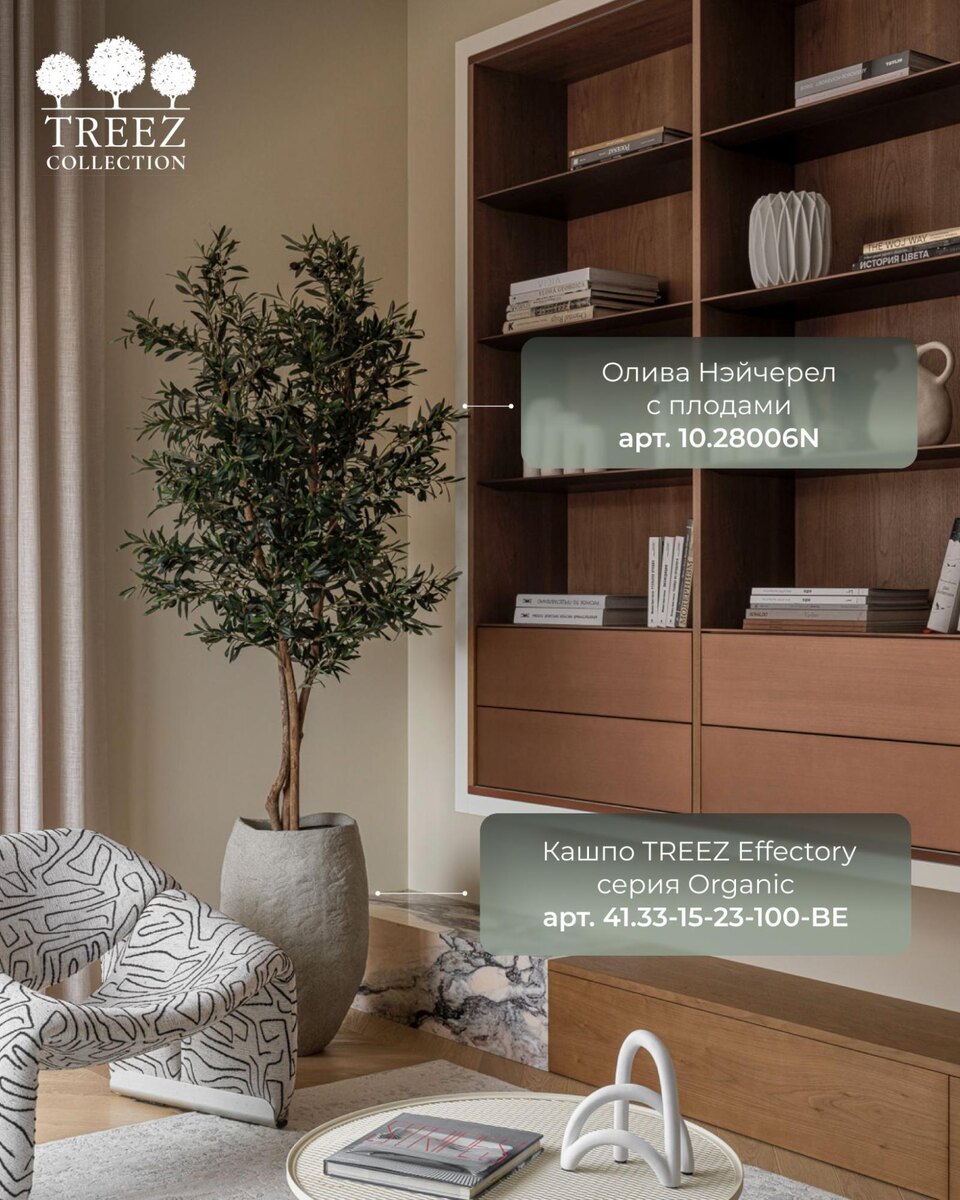 Кашпо и растения TREEZ Collection