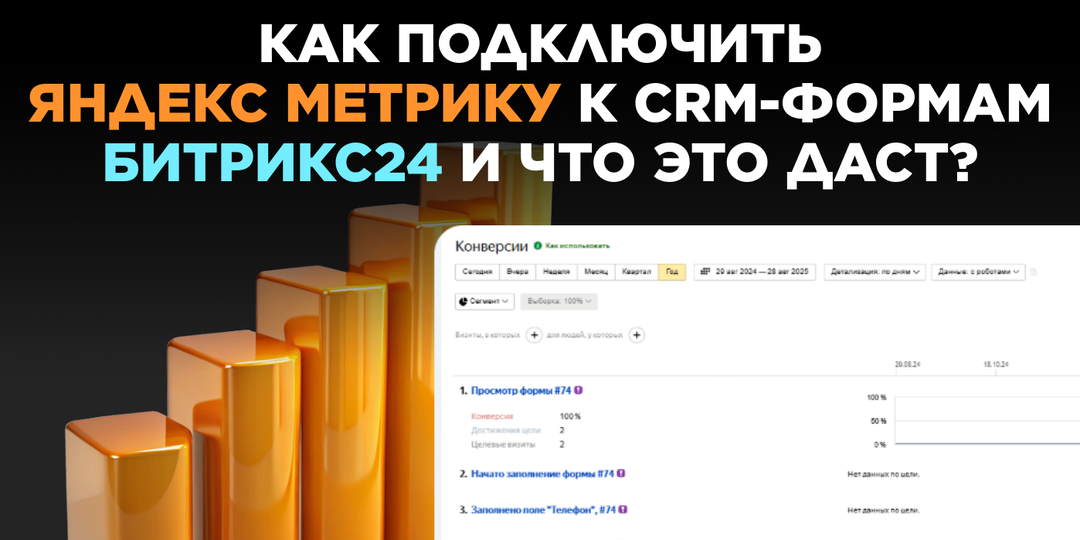 Как подключить Яндекс Метрику к crm-форме и что это даст?