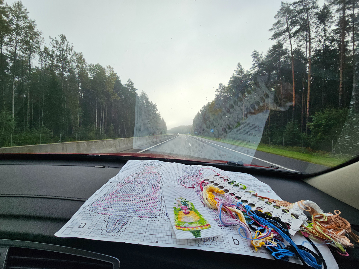 "Ангел весны" от Жар-птицы. В дороге