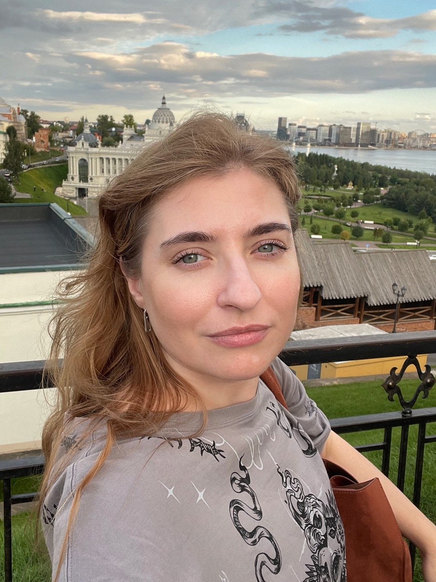Это я на фоне Казани