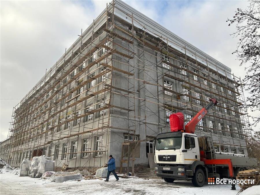 Ремонт школы №33; архив ИА «Все новости»