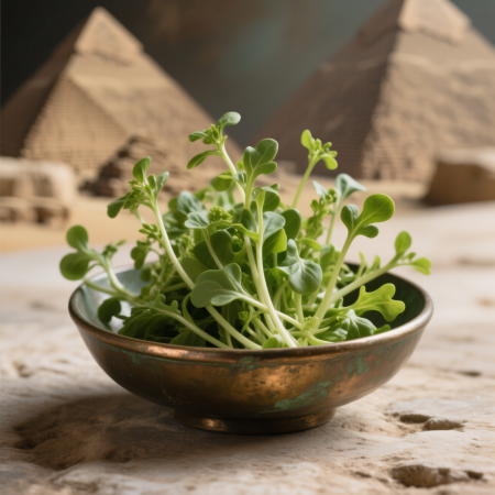 Микрокресс-салат (пастушья сумка)