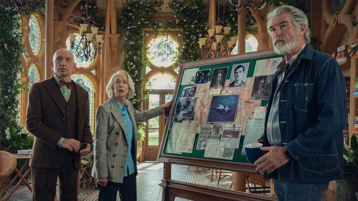 Бен Кингсли, Хелен Миррен и Пирс Броснан