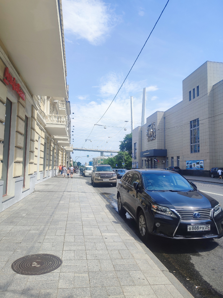 Улица Светланская. Фото автора.