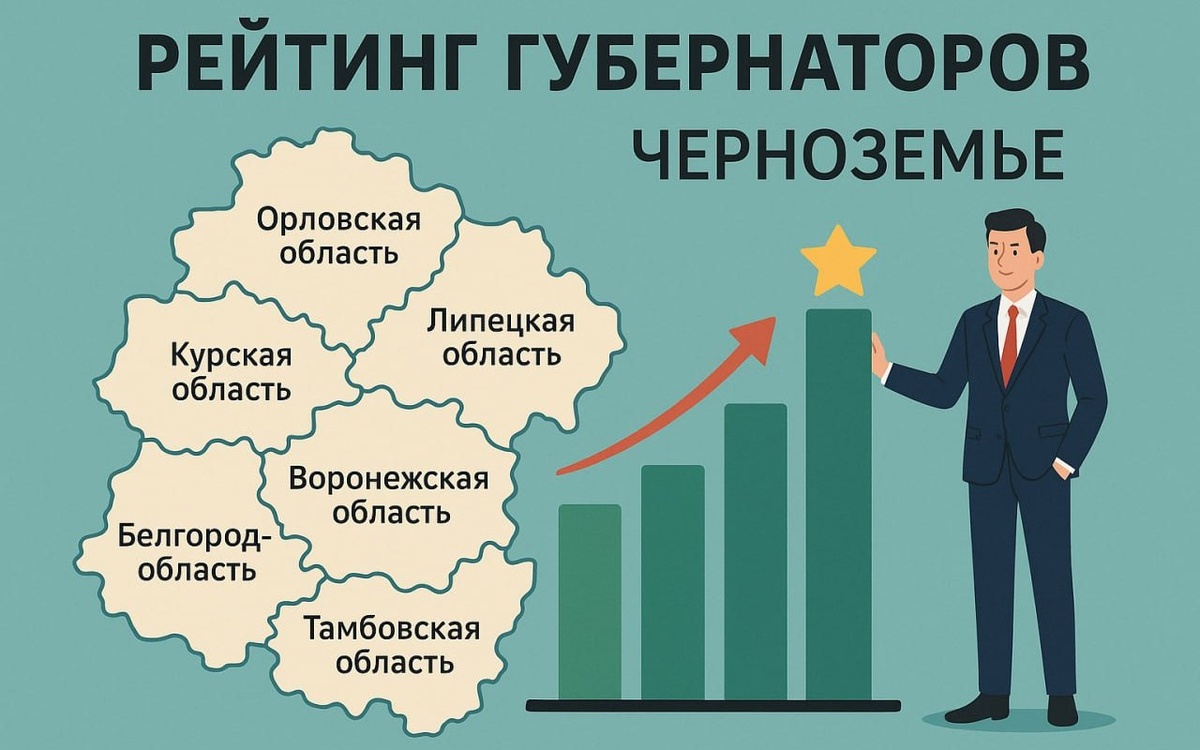    Лоббист №1 Дмитрий Орищенко: «Черноземные губернаторы в Бирже губернаторов: Липецк и Белгород растут, остальные без изменений»