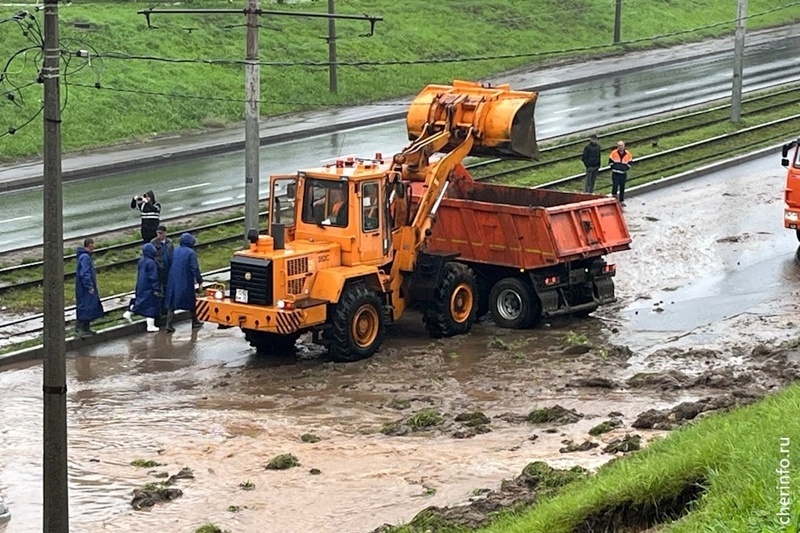    В Череповце сегодня выпало 67% от месячной нормы осадков