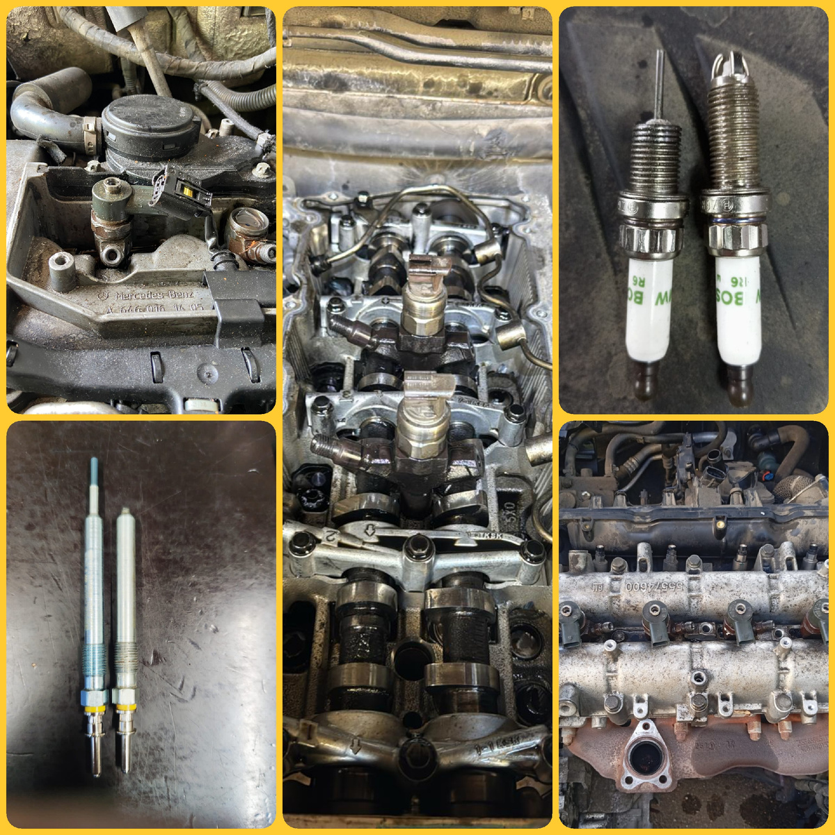 Снимаем форсунки дизель