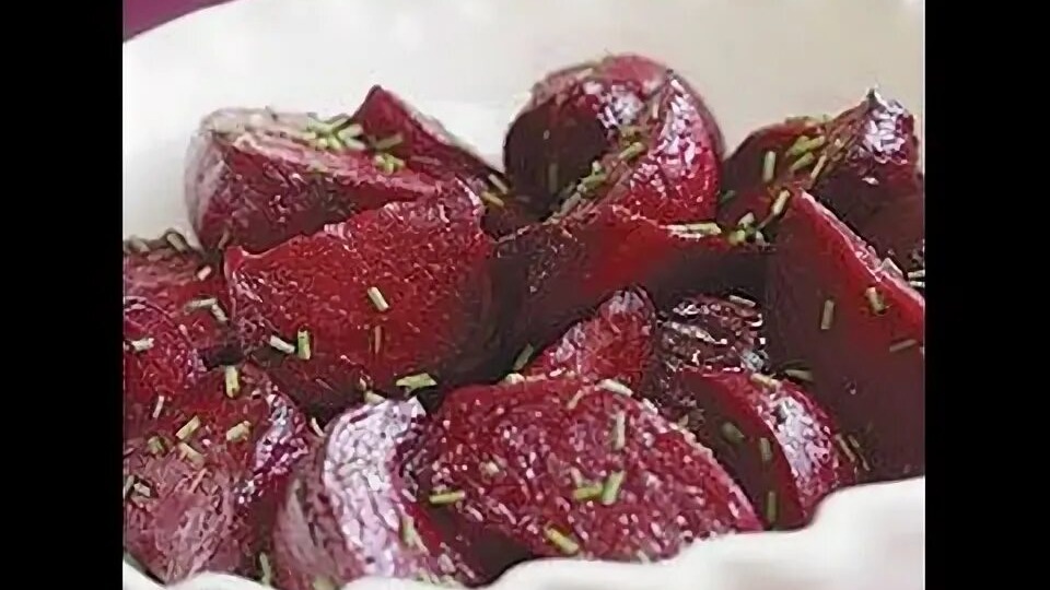 Печеная свекла с травами и лимоном