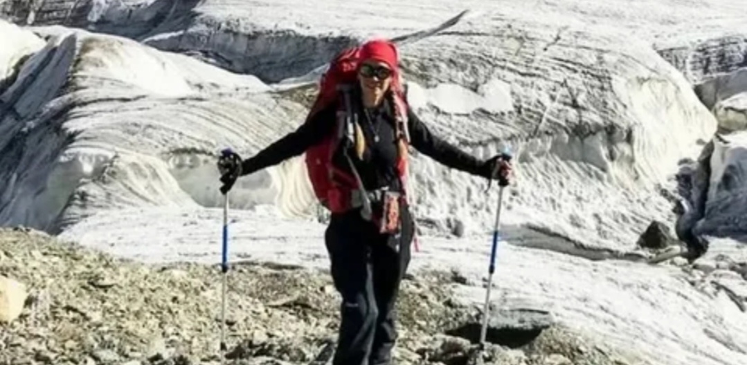 Российская альпинистка Наталья Наговицына. Фото из открытых источников