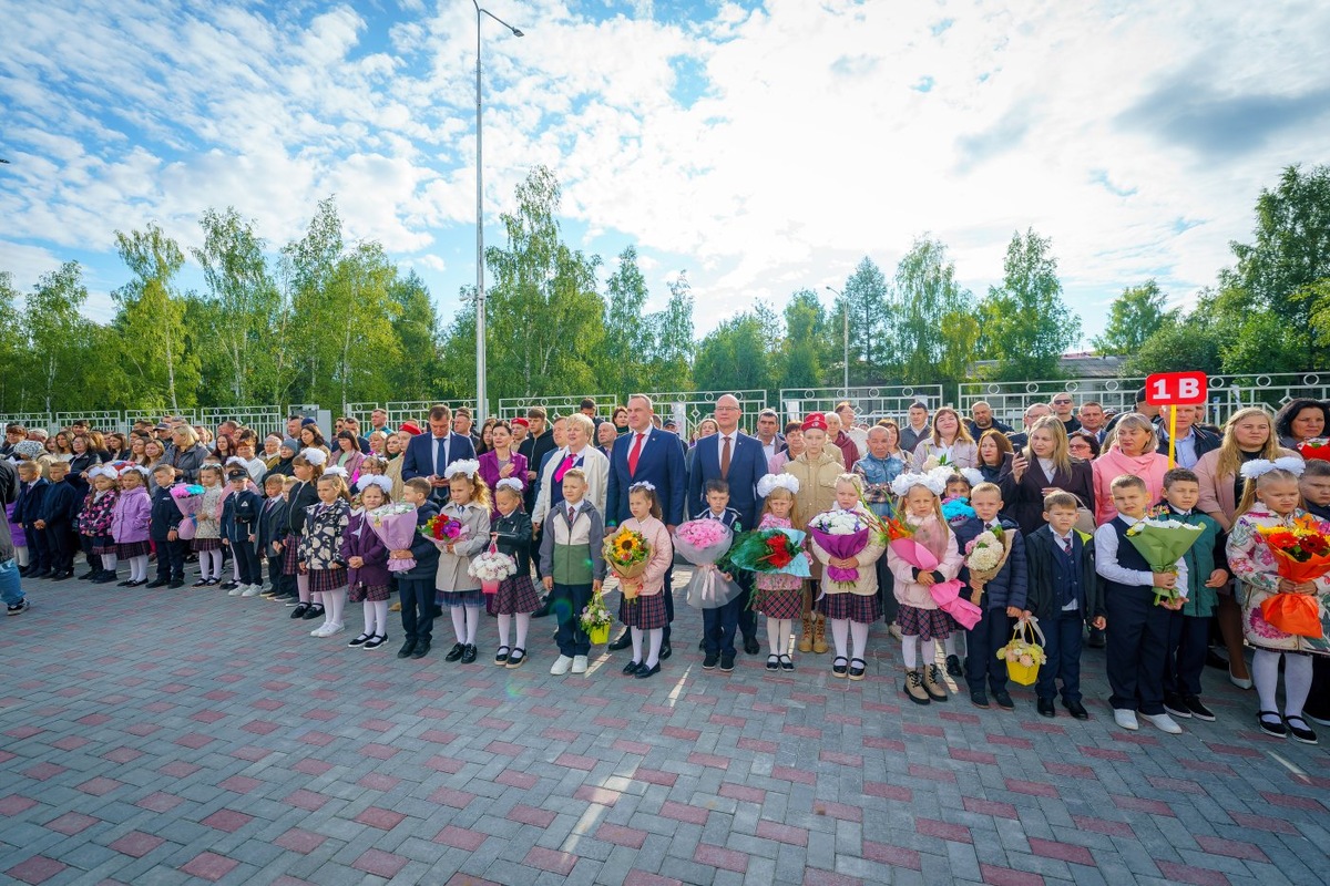    В День знаний в Югре открыли двери три новые школы