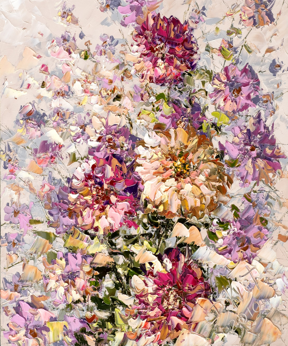 Художник Дмитрий Кустанович. Прозрачная осень, 60х50 см, 2019