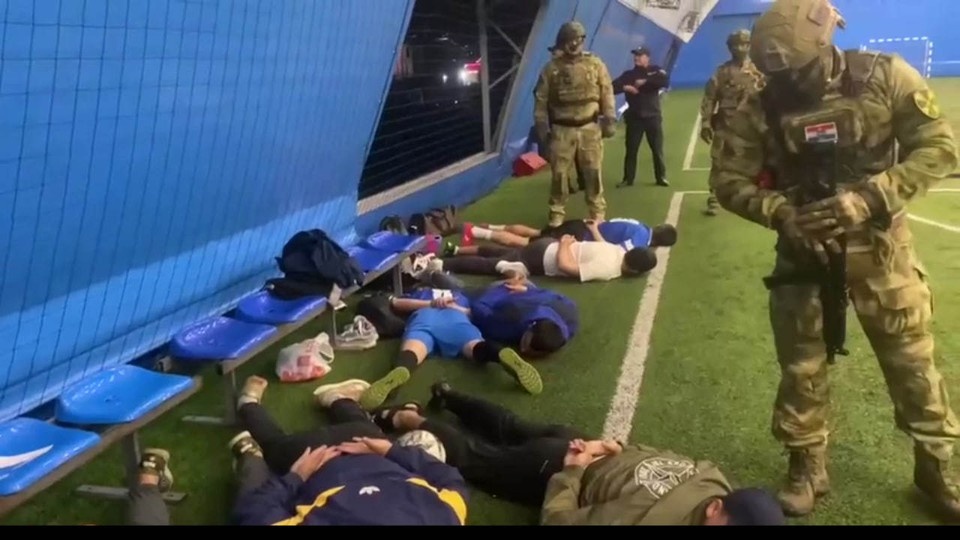    Силовики задержали команду «Реавиз» Фото: скриншот тг-канала «Самара футбольная» https://t.me/footballsamara