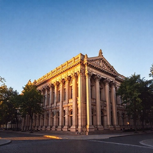 Здание в стиле классицизм