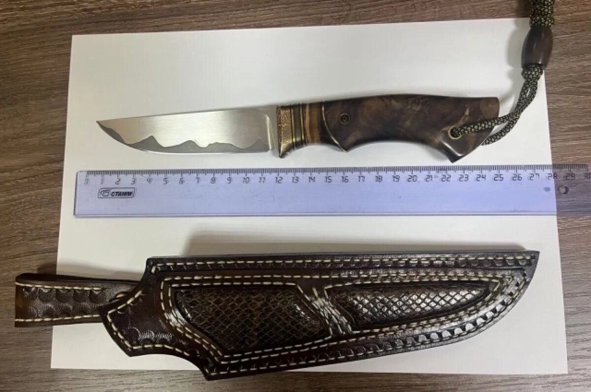    В Твери задержан производитель самодельных ножей