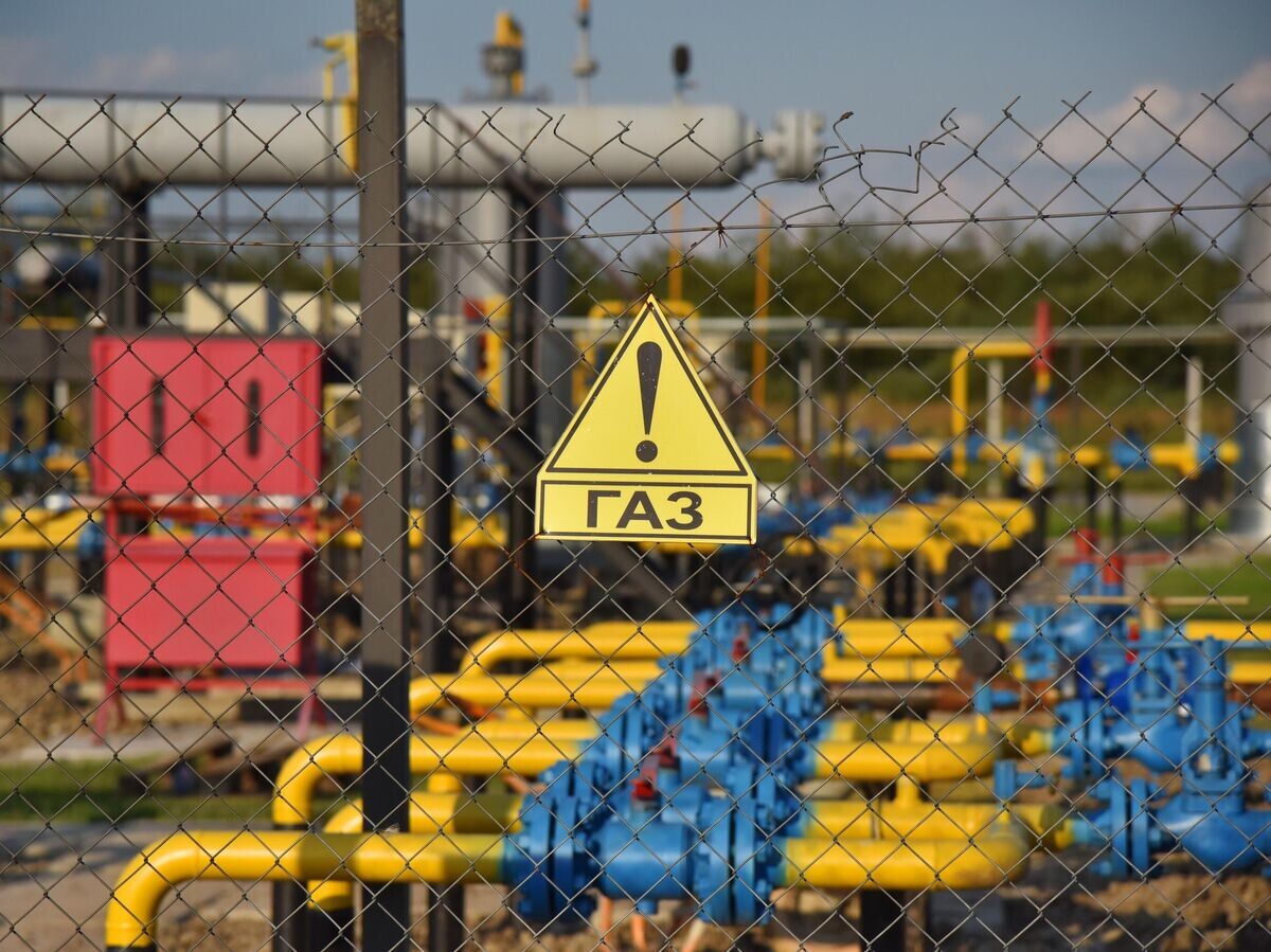    Комплекс подготовки экспортного газа на Украине© РИА Новости / Стрингер