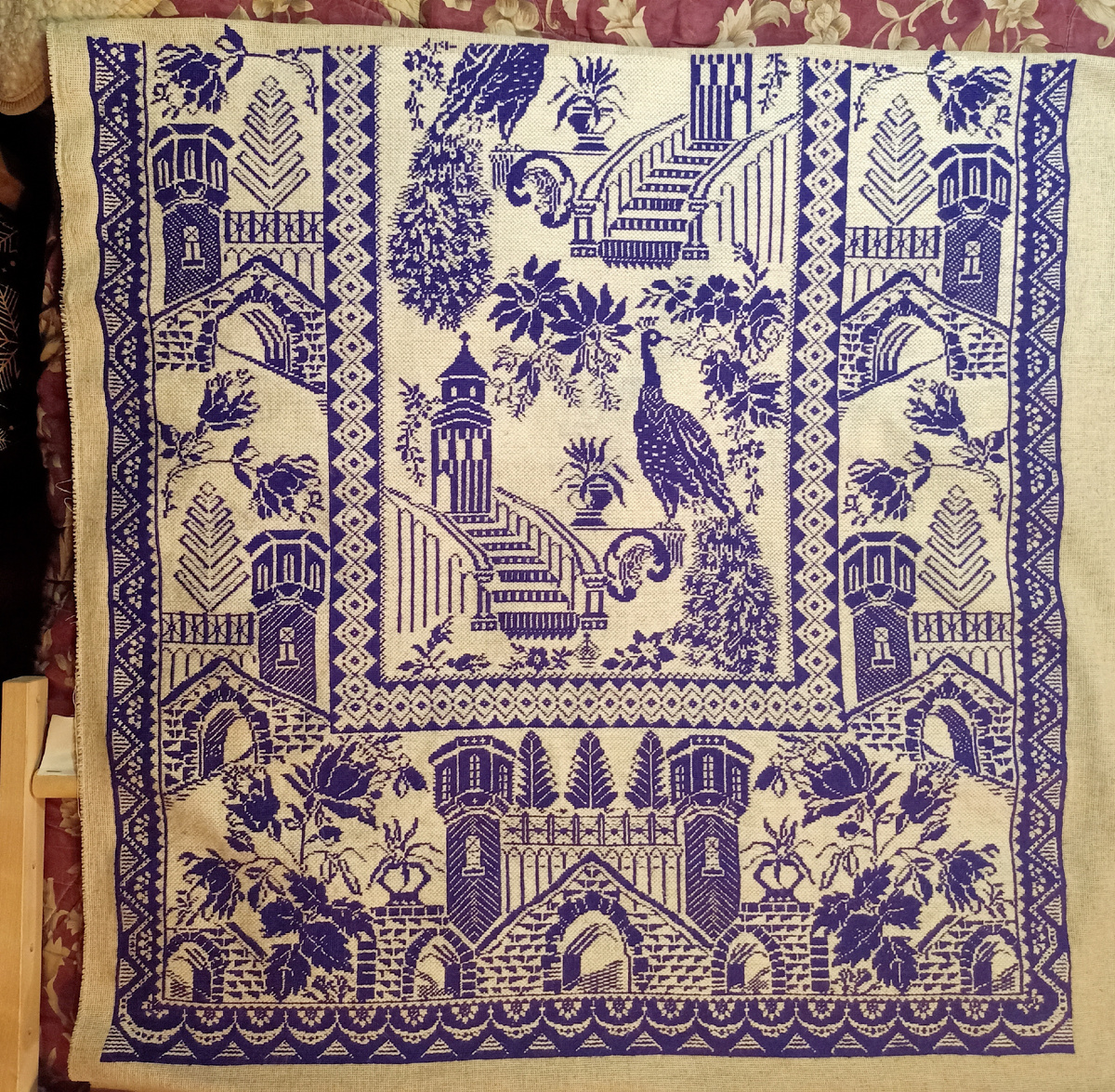 В развернутом виде в процессе переезда на новый участок 