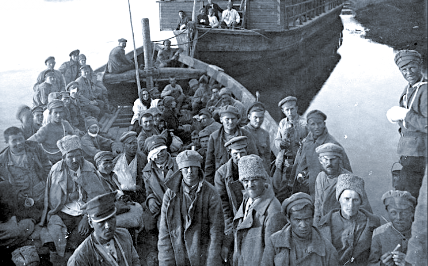 Пленные с польского фронта, 1921 г.