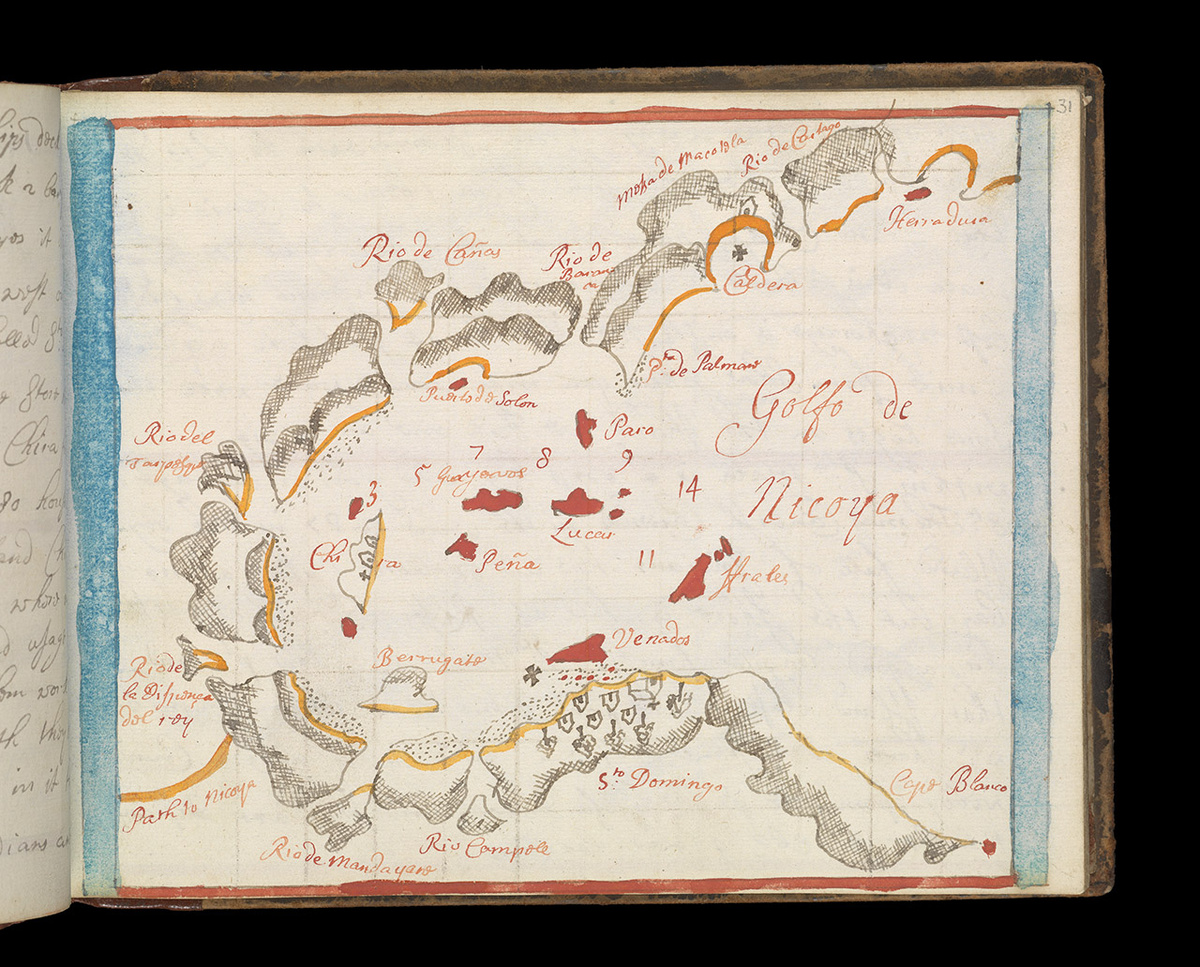 Залив Никоя в дневнике Рингроуза