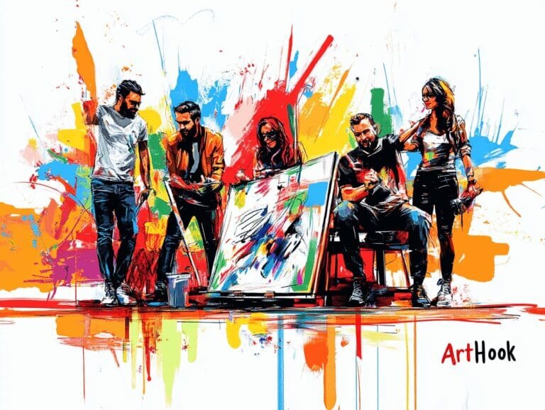    Яркое шоу художника на корпоративе: как создать незабываемое событие, которое объединит команду и вдохновит на успех Art-Hook.Ru