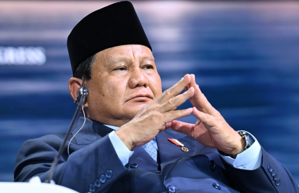    Президент Индонезии Прабово Субианто. Иван Секретарев / РИА Новости