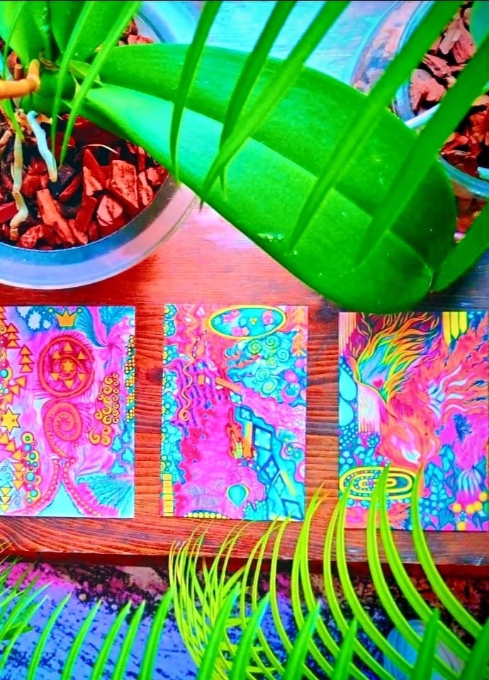 Яркий и солнечный осенний сет от питерской художницы