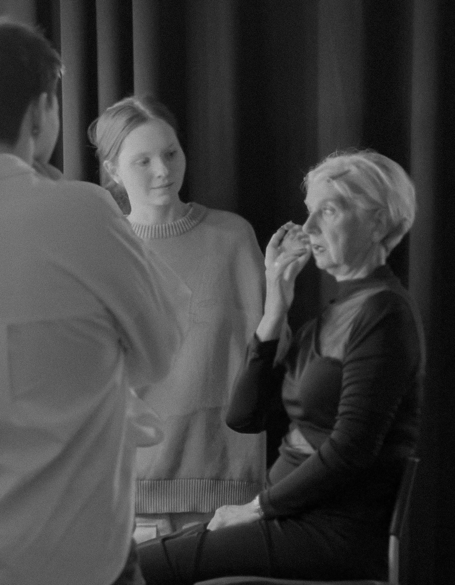 Бекстейдж с некоммерческой съемки