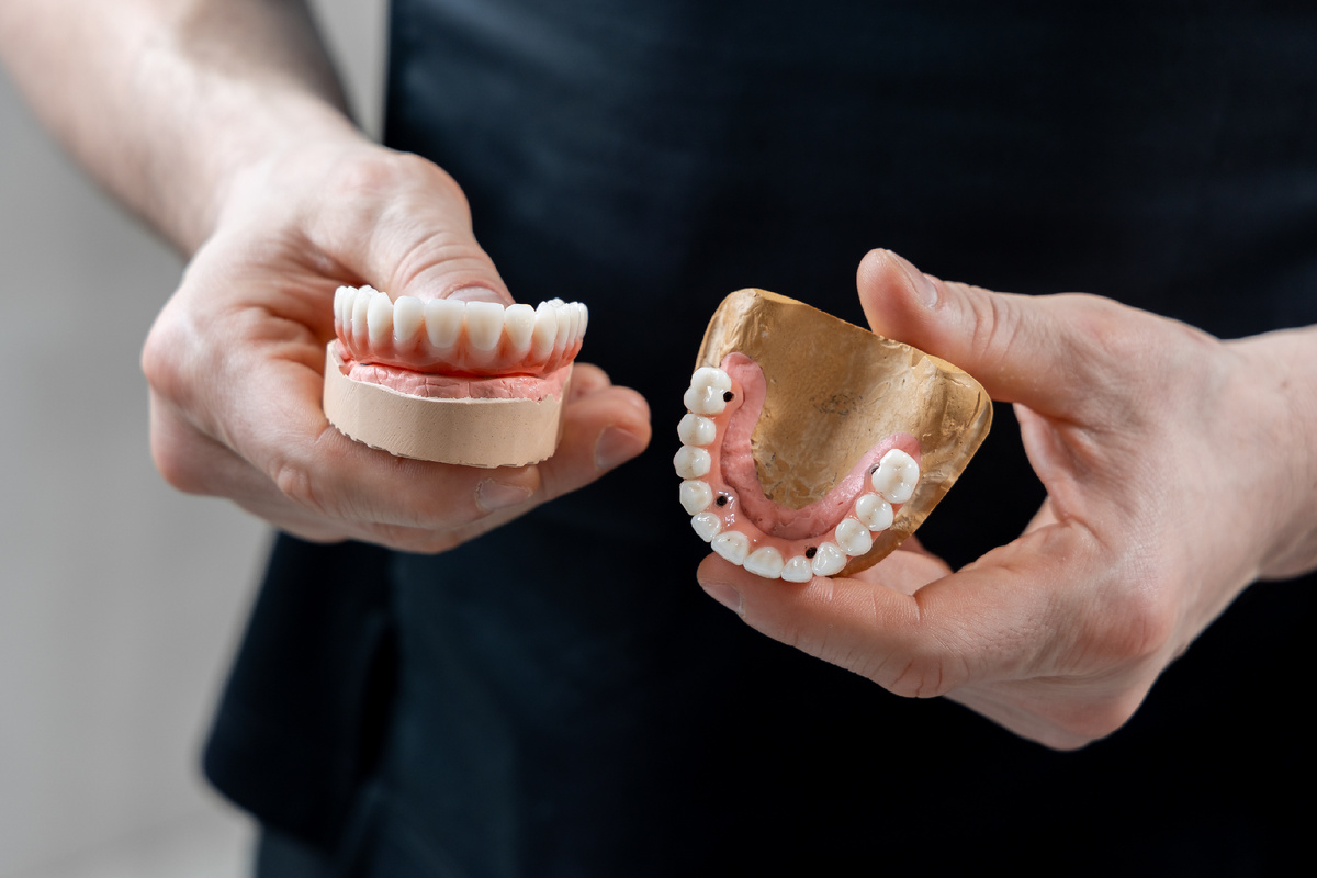 Адаптационный армированный протез