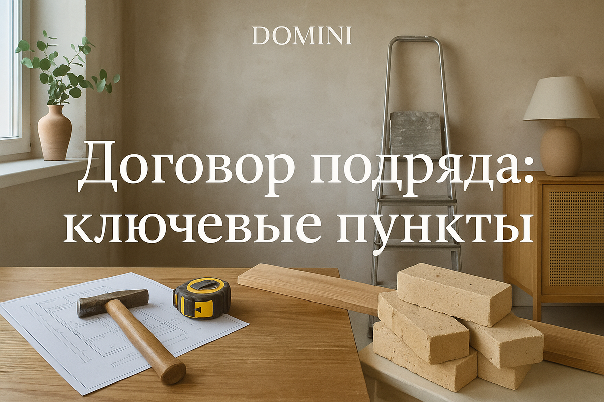    Как грамотно составить договор подряда для ремонта в Москве