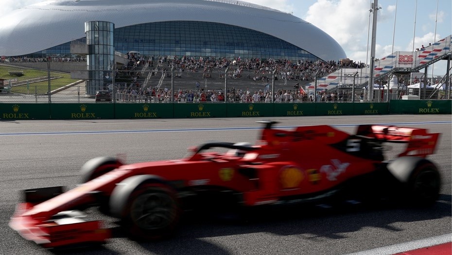    Гонки Гран-при России "Формулы-1" на территории гоночного комплекса "Сочи Автодром". Сочи, Россия. 2019 год. Автор фото: Сергей Фадеичев/ТАСС