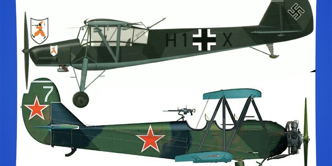 «Небесные тихоходы»: Сравнение советского У-2 и немецкого Fieseler Fi 156 – что роднило и что отличало эти легендарные самолёты-разведчики.