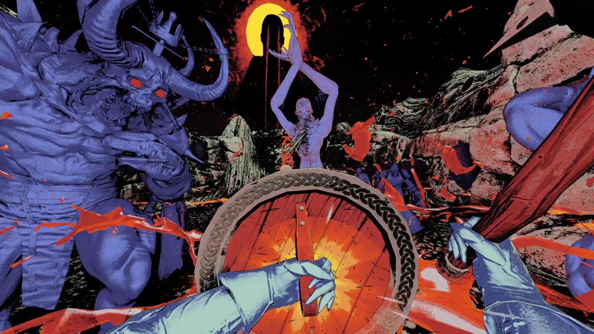 Один из вариантов того, как может выглядеть мир в Mortal Sin