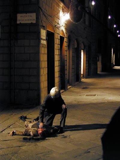 Кадр из фильма «Площадь пяти лун» (2003)