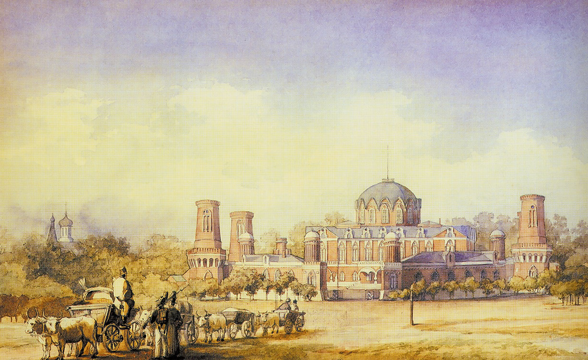 Старинная литография