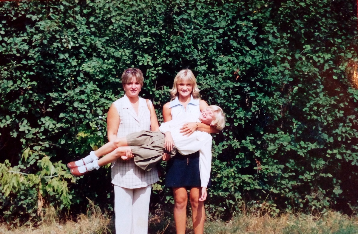 Моя мамочка и родная сестрёнка