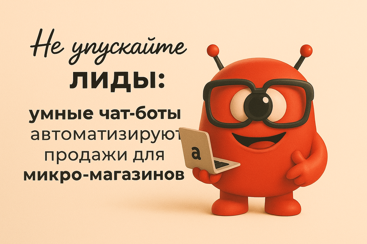    Не упускайте лиды: Умные чат-боты автоматизируют продажи для микро-магазинов Никита Титов