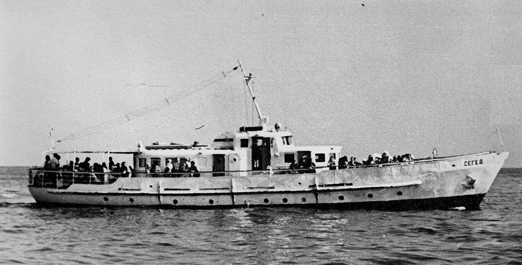 Прогулочный катер Сегед  (Одесса, 60-е годы)