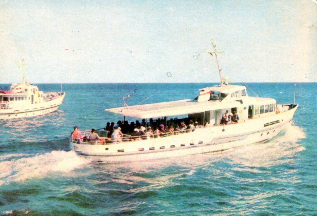 Прогулочные катера СССР  (50-е  60-е годы)