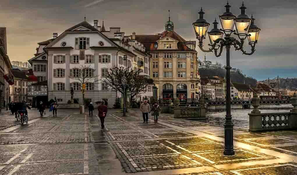 Вечерний Люцерн