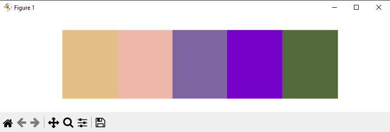      Пример визуализации случайных цветов Admin