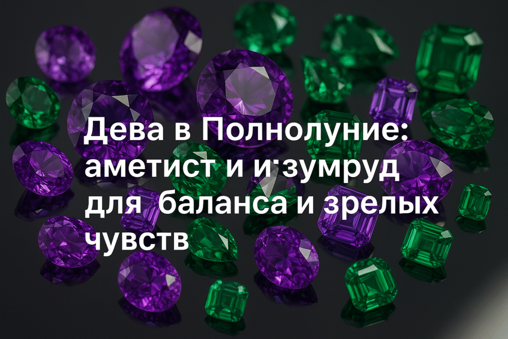    дева_в_полнолуние_аметист_изумруд_баланс_зрелые_чувства Гороскоп Голосом