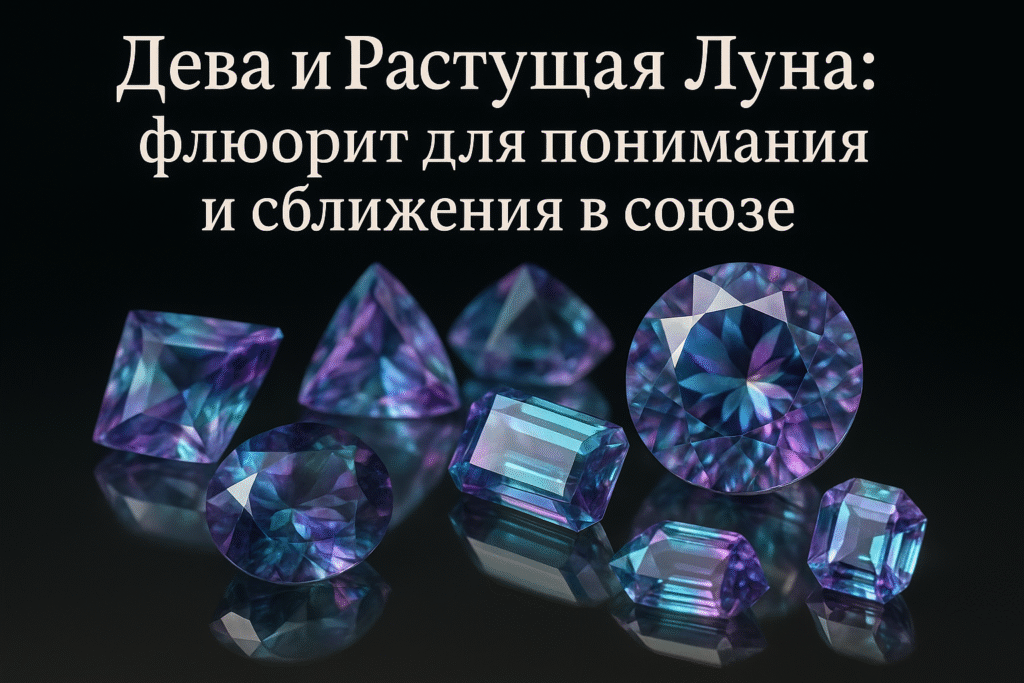    дева_растущая_луна_флюорит_понимание_сближение_союз Гороскоп Голосом