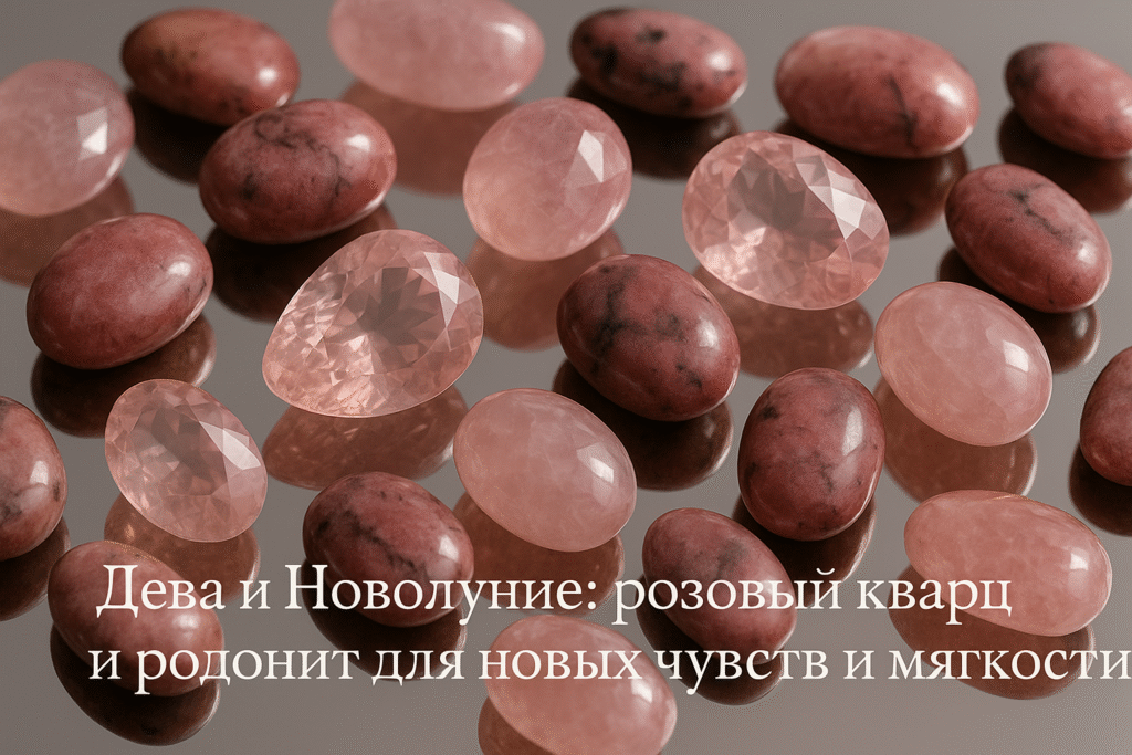    deva_i_novoluóne_rozovyi_kvartc_i_rodonit_dlya_novykh_chuvstv_i_myagkosti Гороскоп Голосом