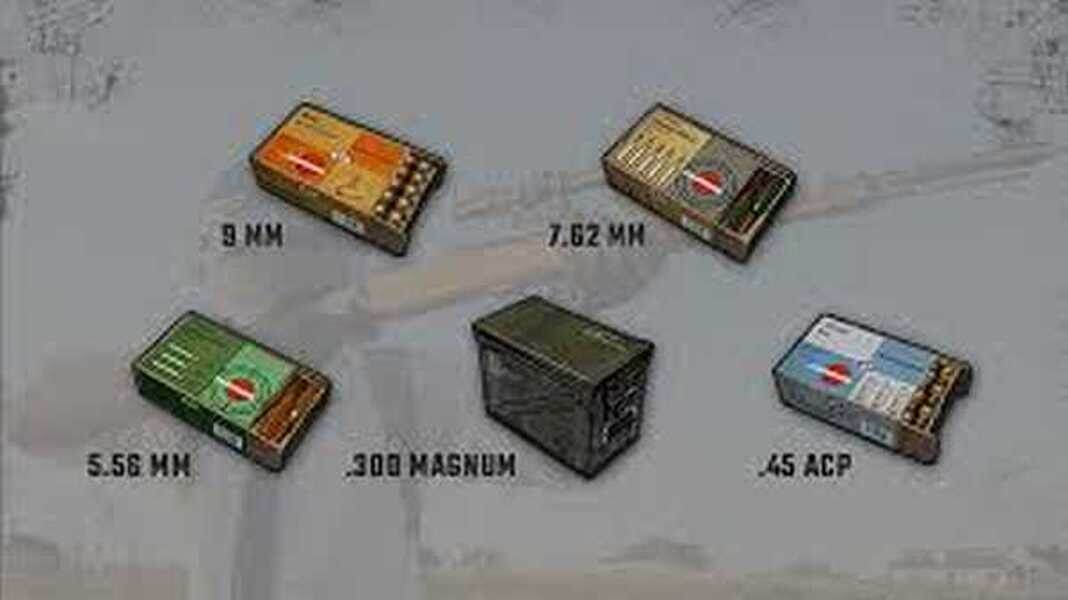 Цветовая дифференциация шта... боеприпасов